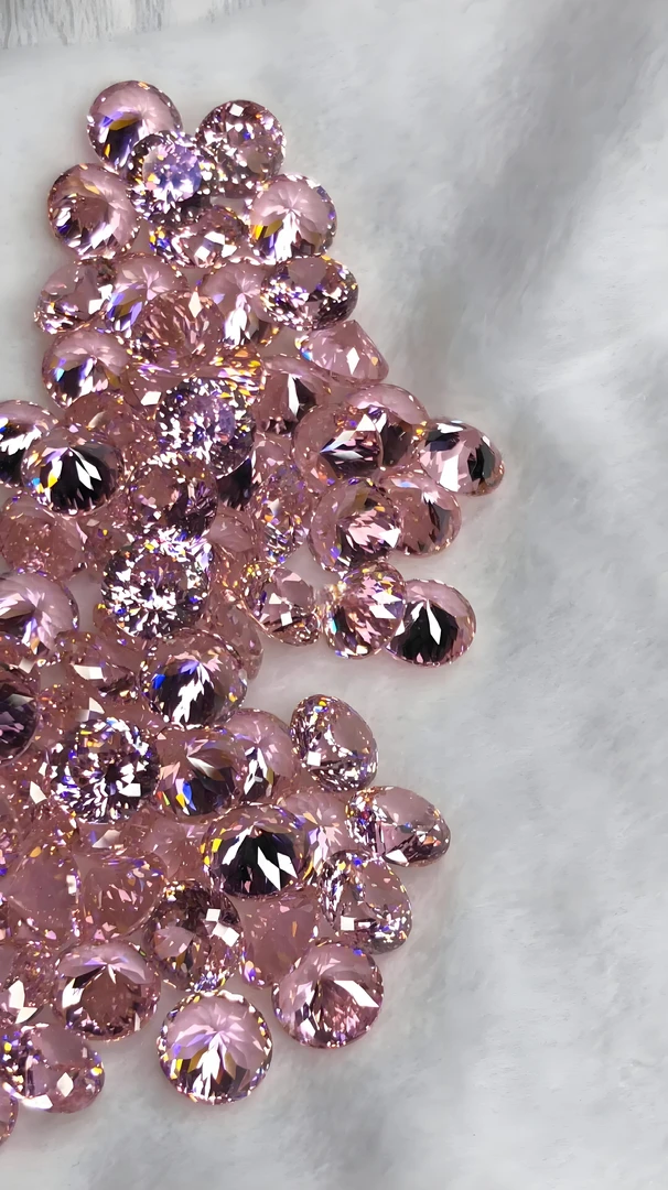 [森屿美甲饰品】全瑕冰花切锆石