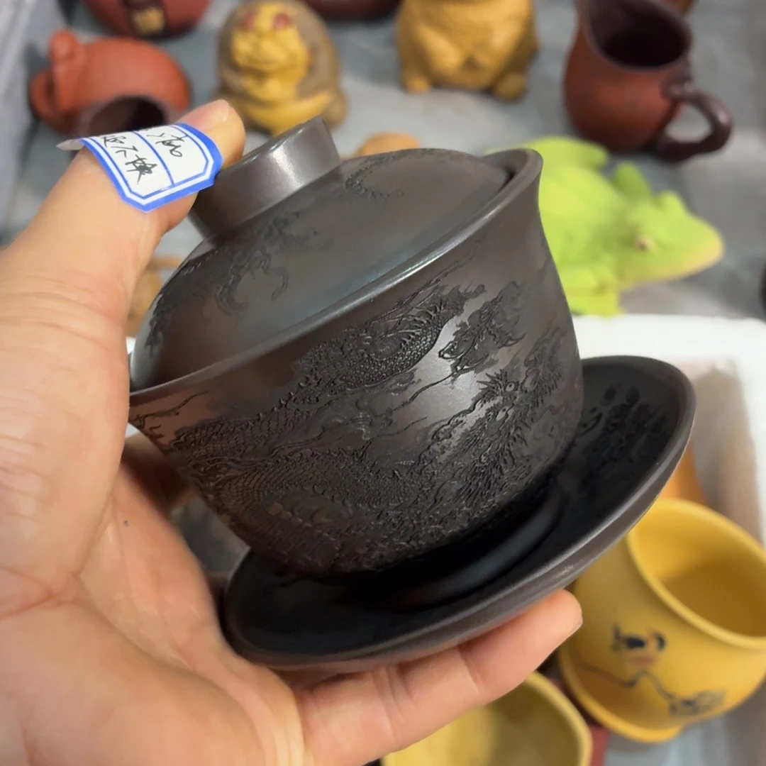 紫砂茶杯瑕疵不退不换介意勿拍