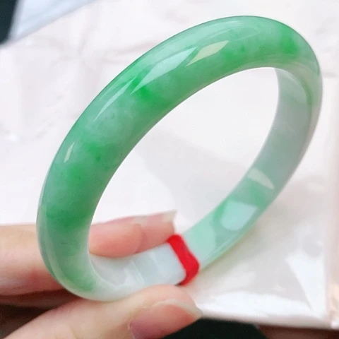 未镶嵌手镯翡翠54圈口882572