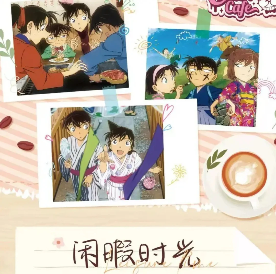 【小豆】名侦探柯南 闲暇时光 徽章盲盒（默认代拆）