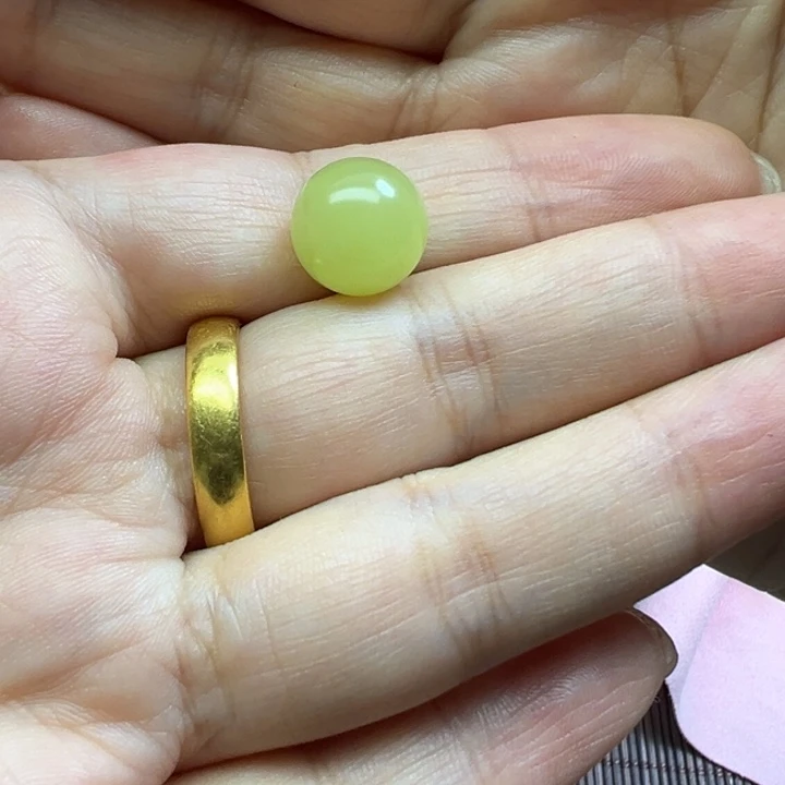 和田玉未镶嵌吊坠(不含链)星*?