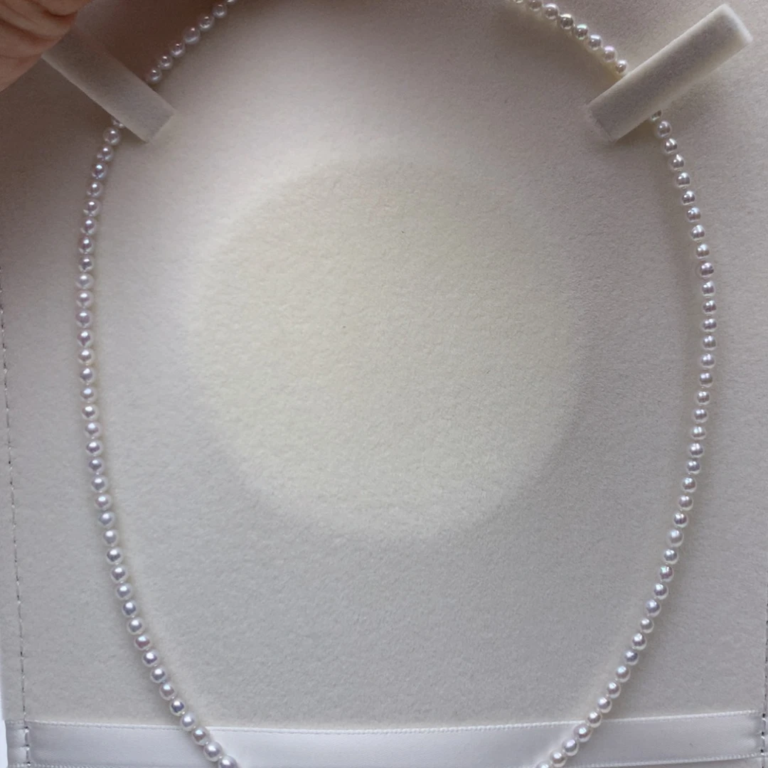 项链未镶嵌淡水珍珠3-3.5mm