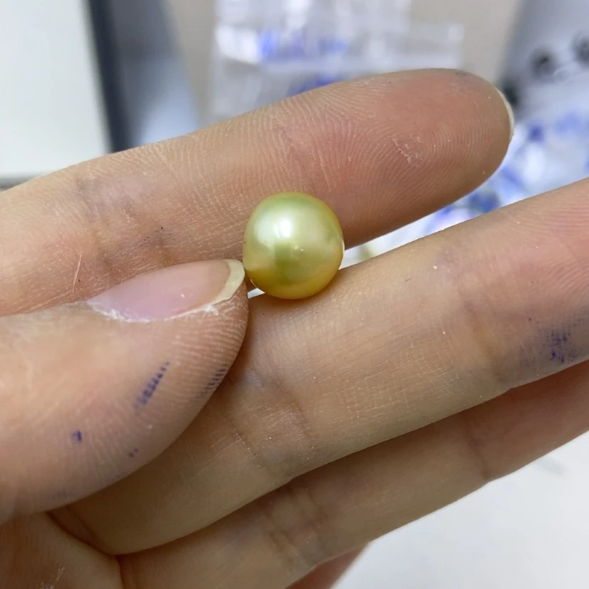 【闪购商品】海水珍珠裸珠未镶嵌中***鱼