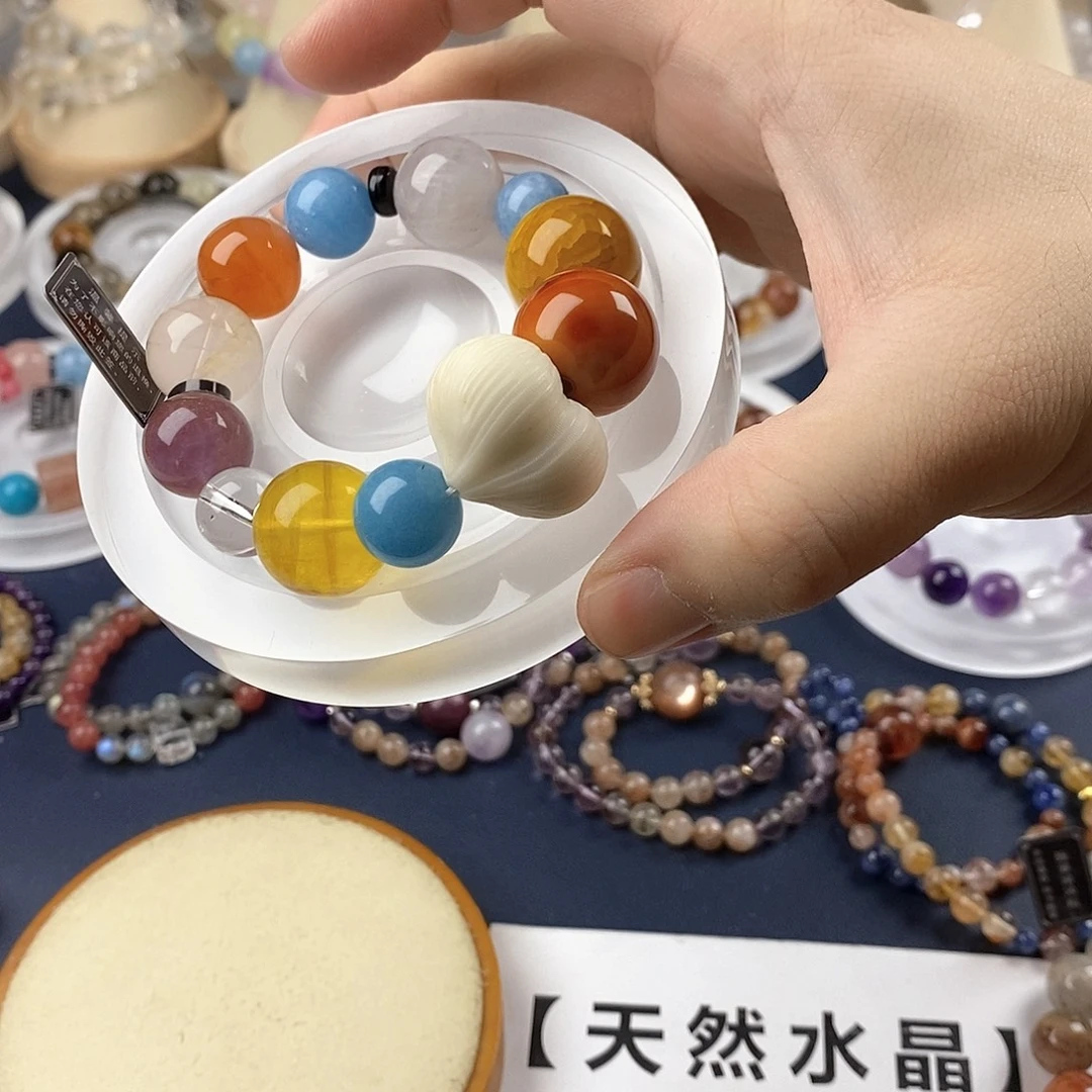银S925镶嵌手链水晶