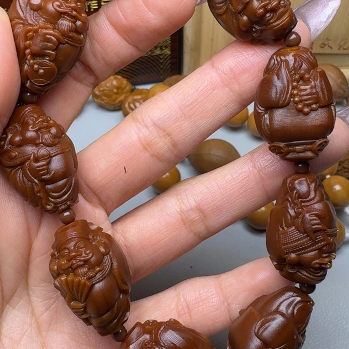 橄榄核手串/手链财神