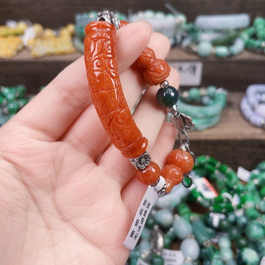 安***兮未镶嵌手链翡翠手链