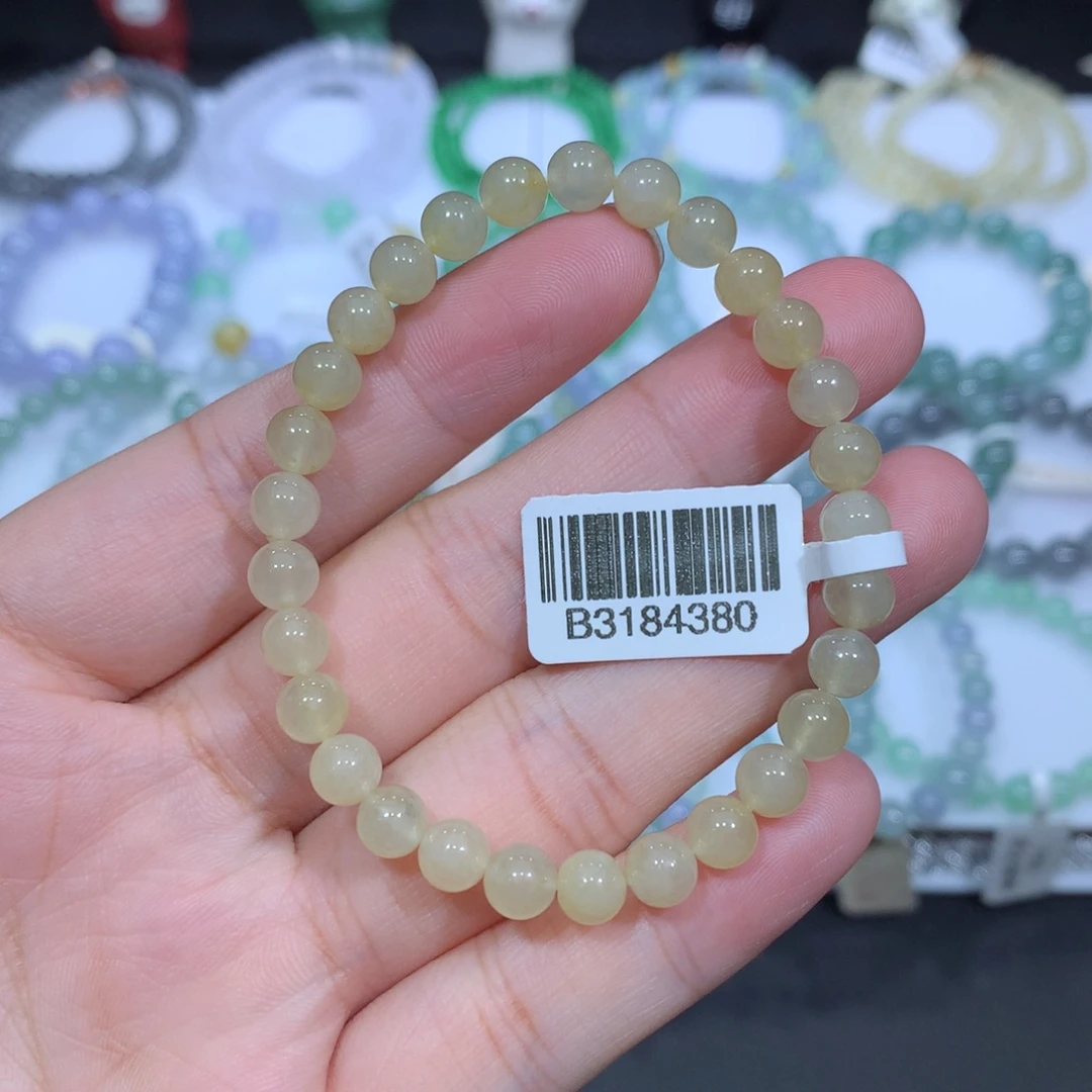 翡翠未镶嵌手串天然