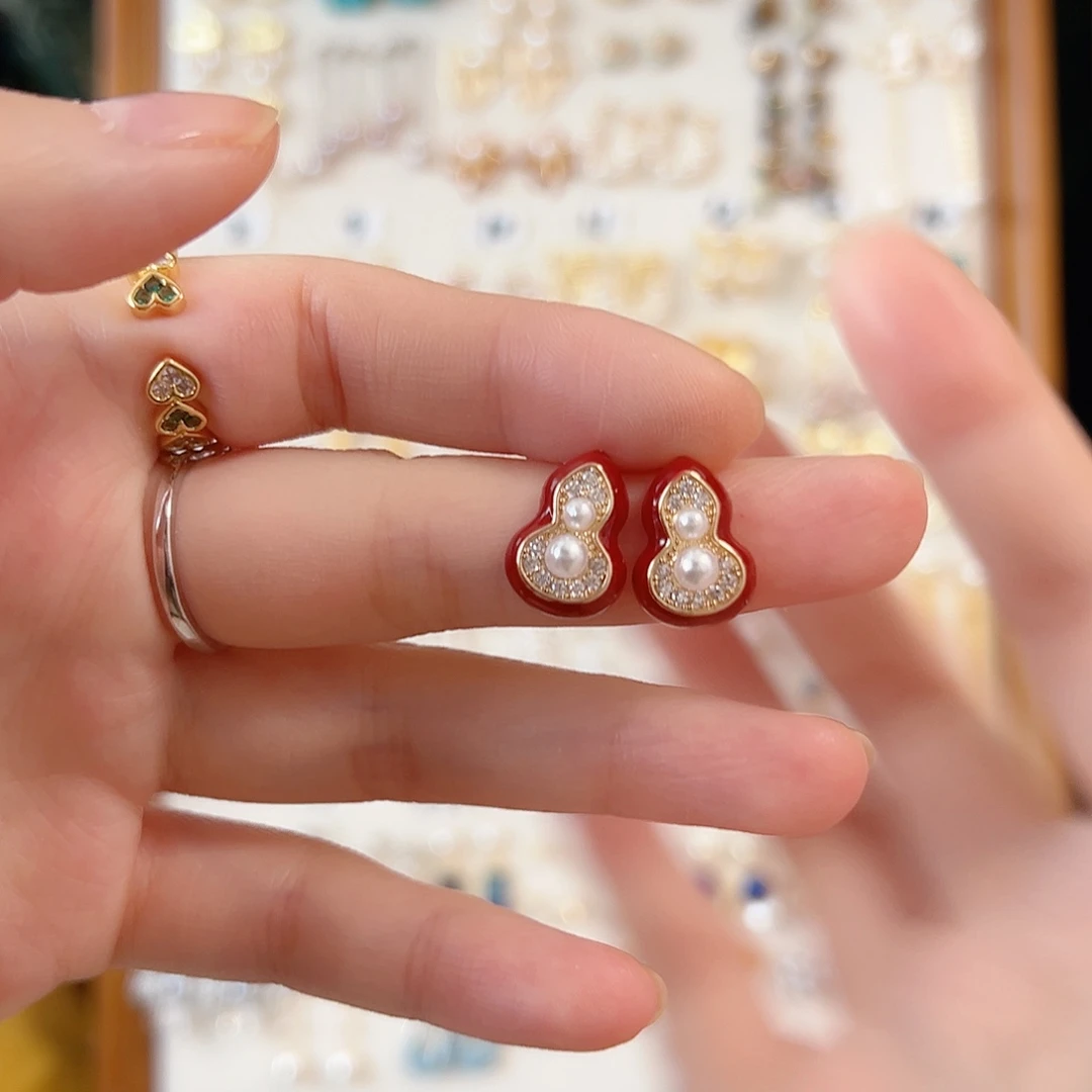 原创作品银S925镶嵌淡水珍珠