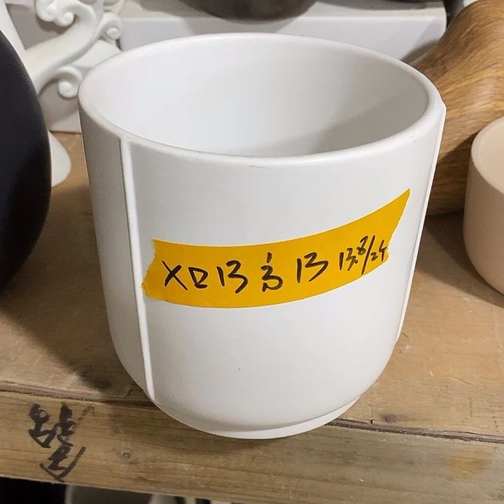 摆件陶盆有孔 瑕疵介意勿拍