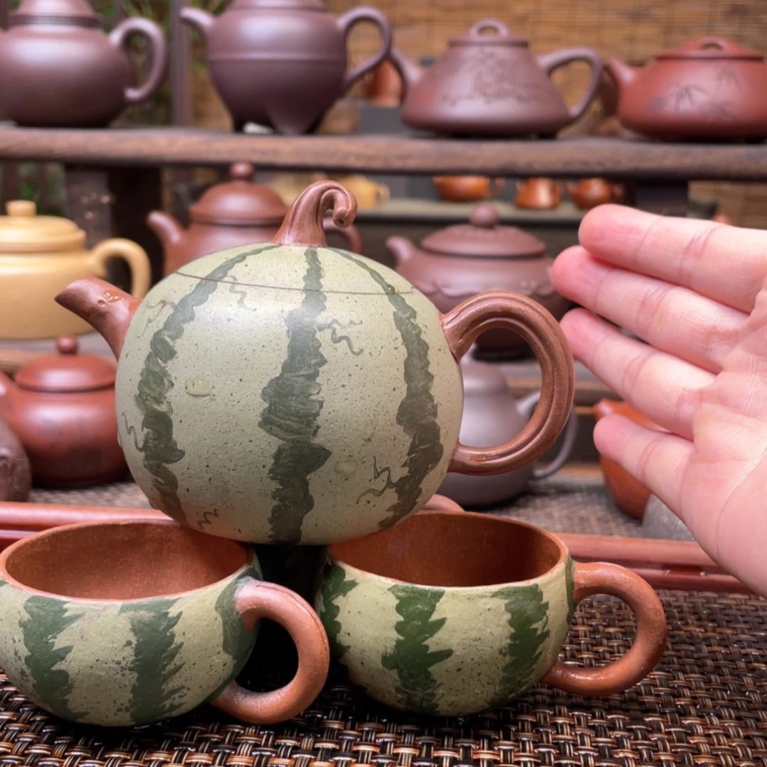 茶壶紫砂宜兴原矿紫砂手工制210