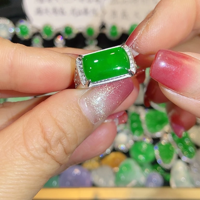 【闪购商品】未镶嵌戒指翡翠天然翡翠