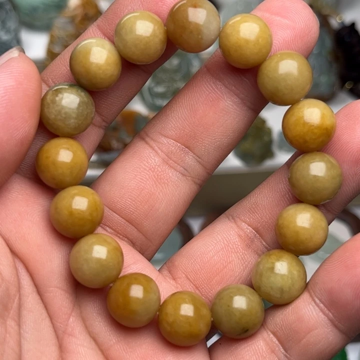 小***徐颈饰未镶嵌翡翠串