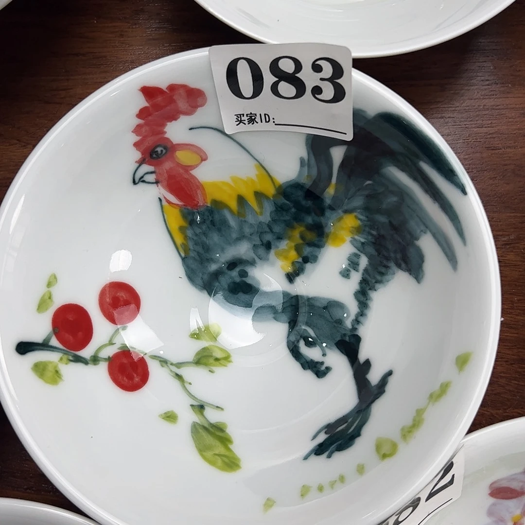 瓷片景德镇陶瓷手工手绘制作