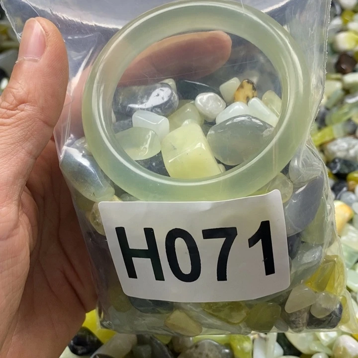 蛇纹石玉未镶嵌鱼缸石