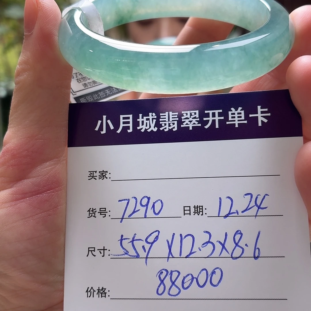 翡翠未镶嵌手镯天然翡翠手镯