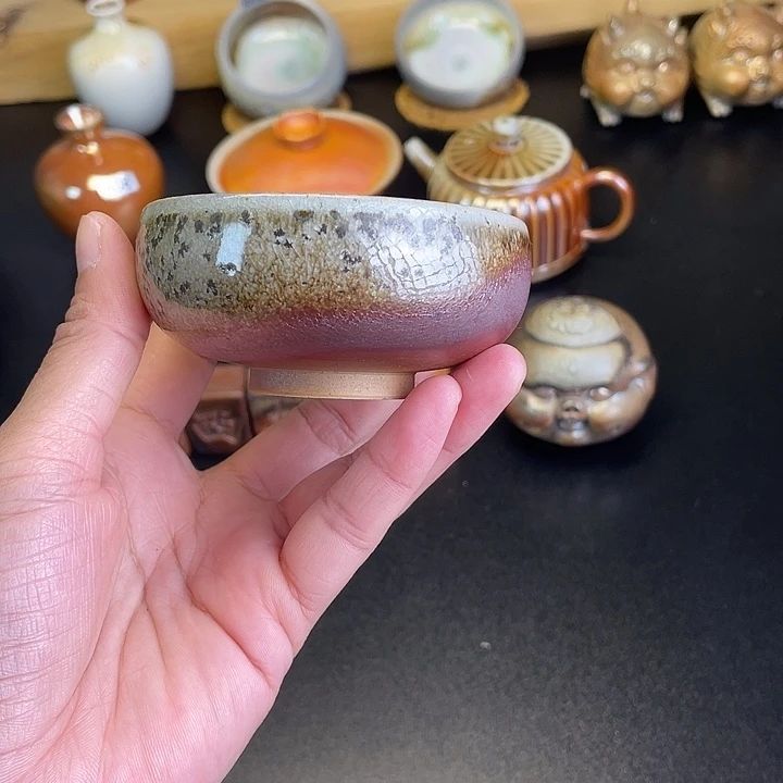 燃薪柴烧茶器主人杯