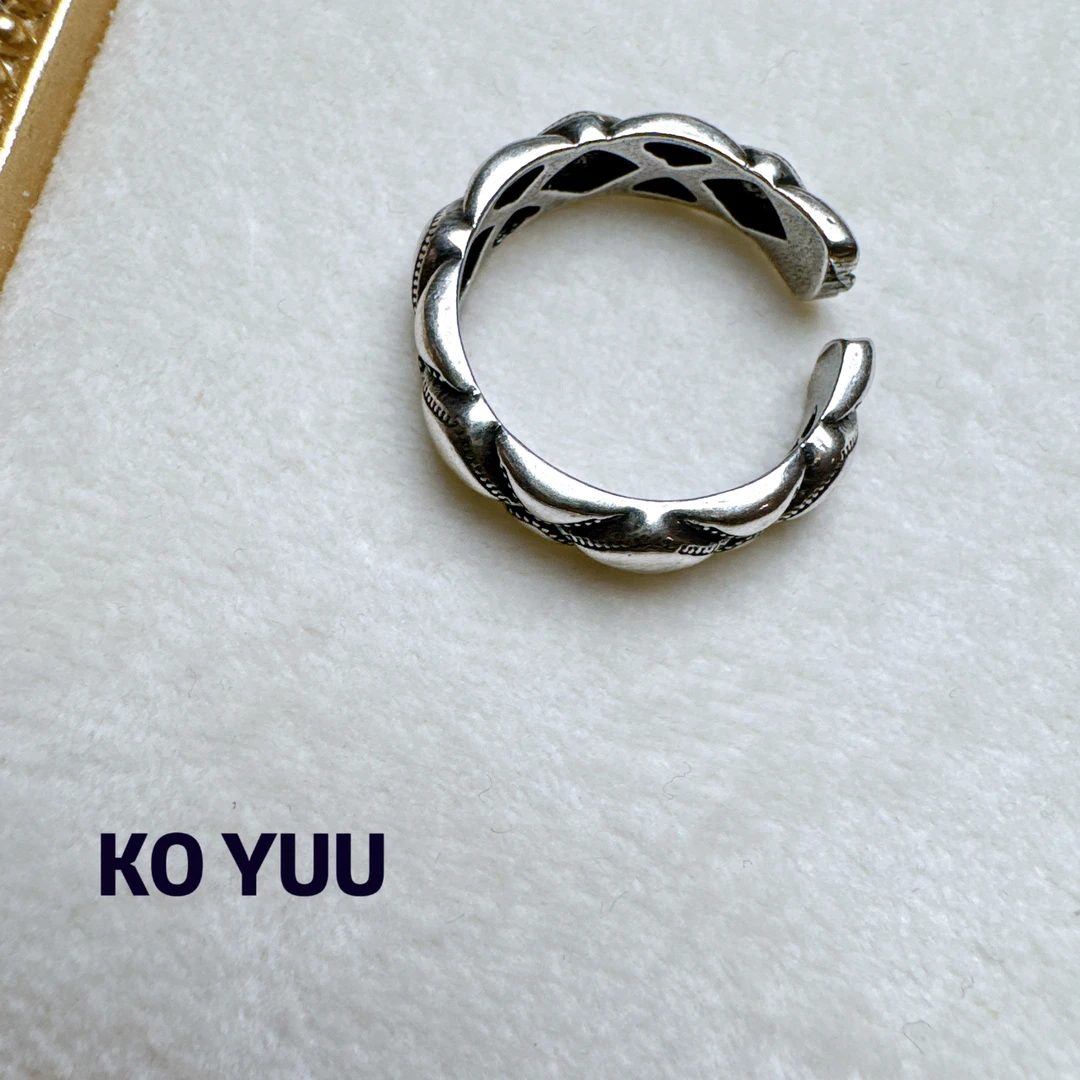 铜合金戒指 【雨桐高奢饰品】戒指CC00574#2