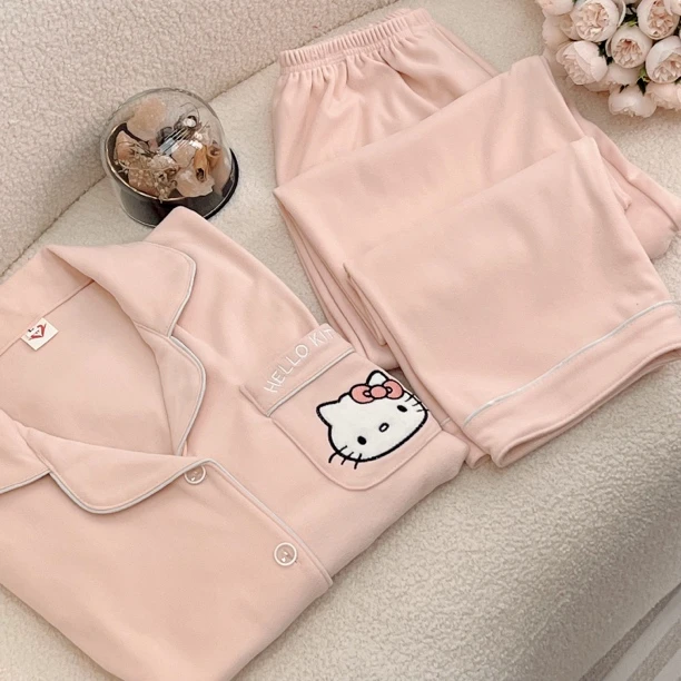 2025加厚牛奶德绒睡衣女冬季保暖时尚长袖长裤可爱家居服两件套