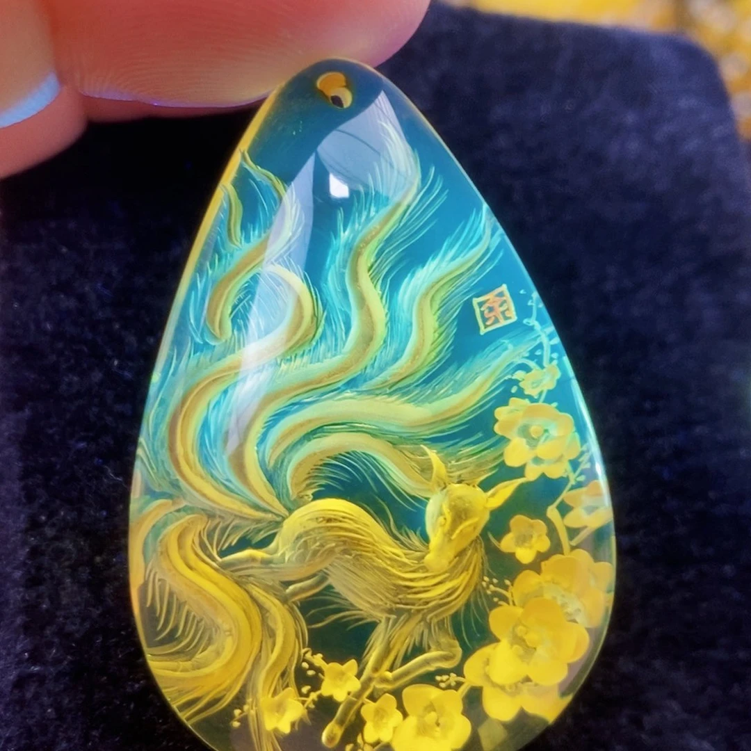 【闪购商品】未镶嵌吊坠(不含链)金珀