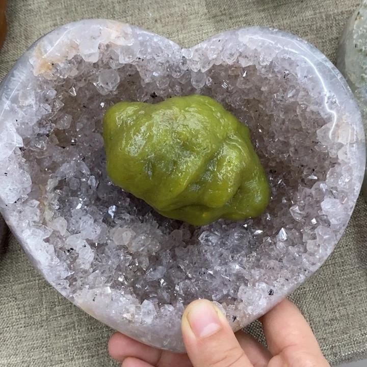 紫晶珠宝半成品未镶嵌