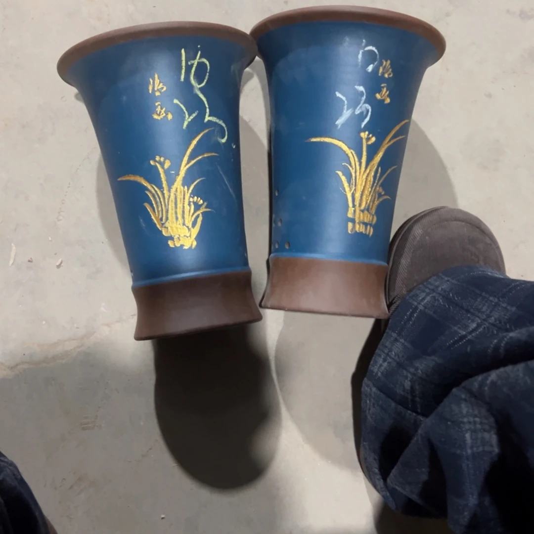 宜兴川阁紫砂花盆