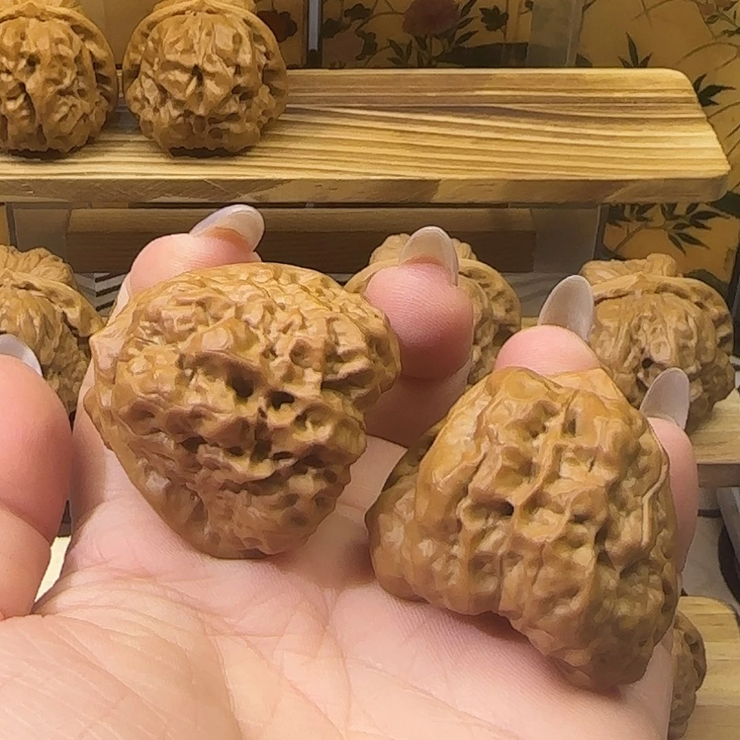 把件文玩核桃40蛤蟆头