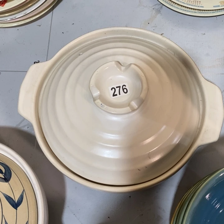 瓷片磁州窑可干烧大砂锅口径30厘米高度11厘米