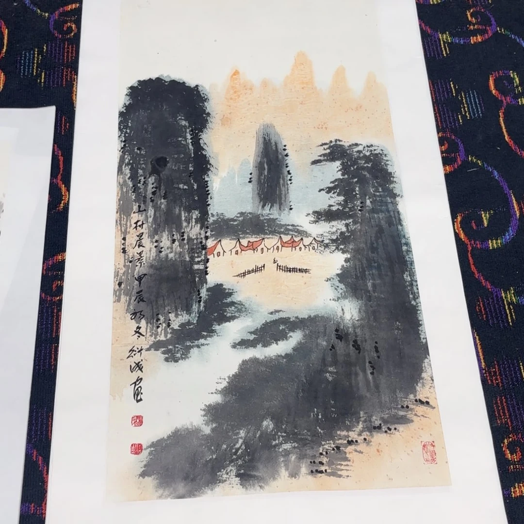 国画国画老师作品刘