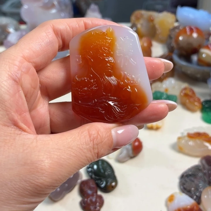 未镶嵌吊坠(不含链)玛瑙/玉髓