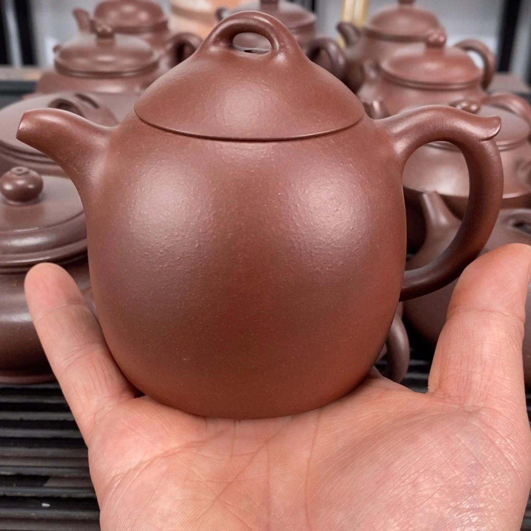 紫砂茶壶燕*秦权容量280CC