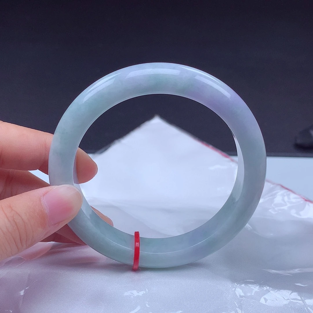 翡翠手镯未镶嵌手镯000842翡翠直播