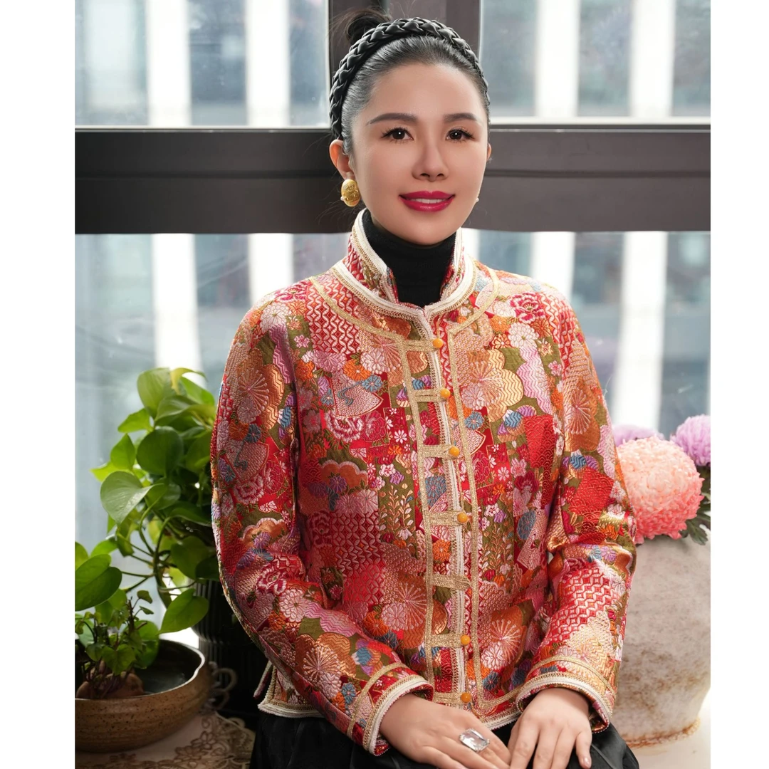 现货高定西阵织外套小个子外套春秋AD31WT053