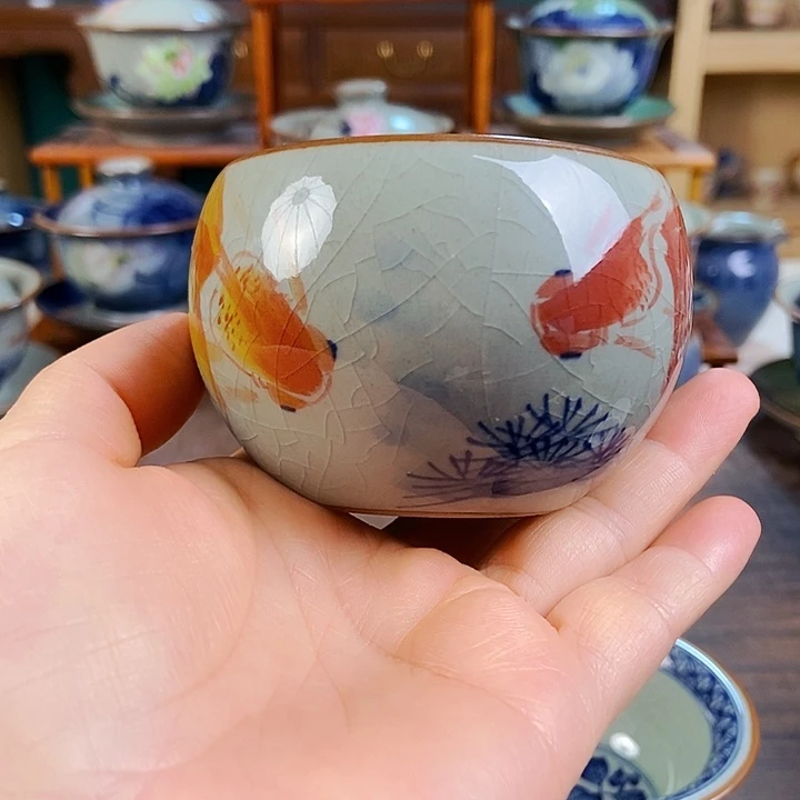 瓷片手工制作工艺精湛等