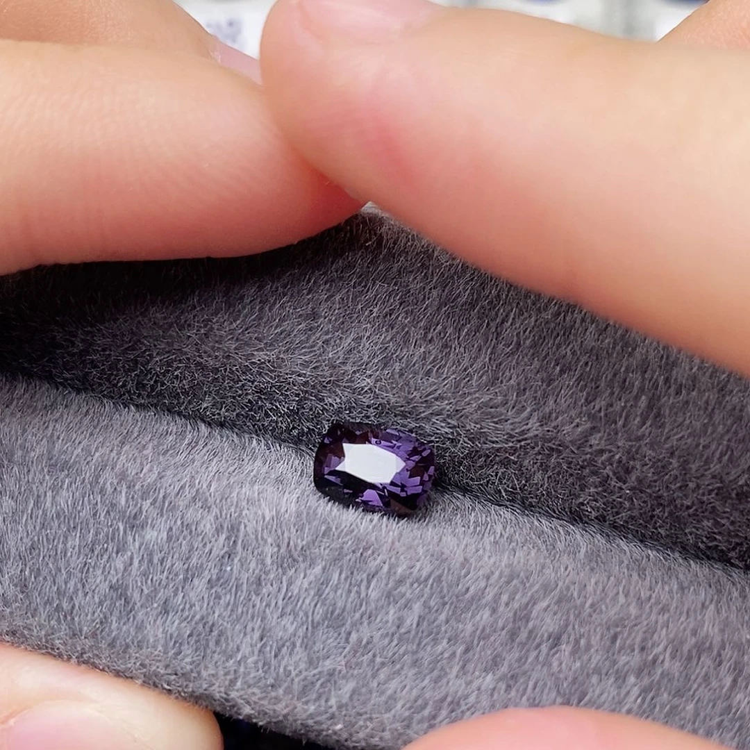 裸石未镶嵌尖晶石紫尖晶1.58ct/2035号