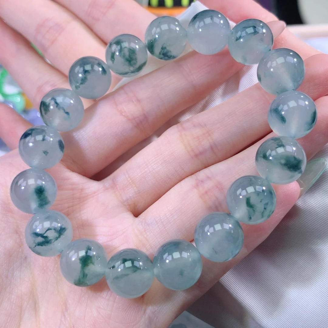 未镶嵌手链翡翠卡11.8