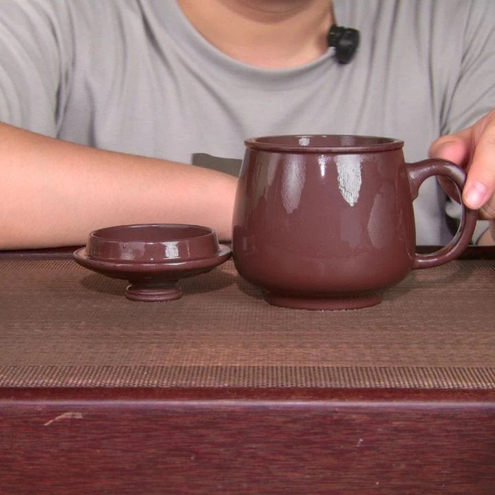 茶杯紫砂高货放漏