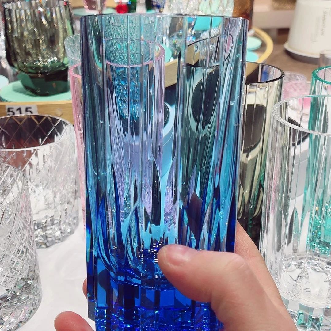 E***y水晶玻璃无盖款威士忌酒