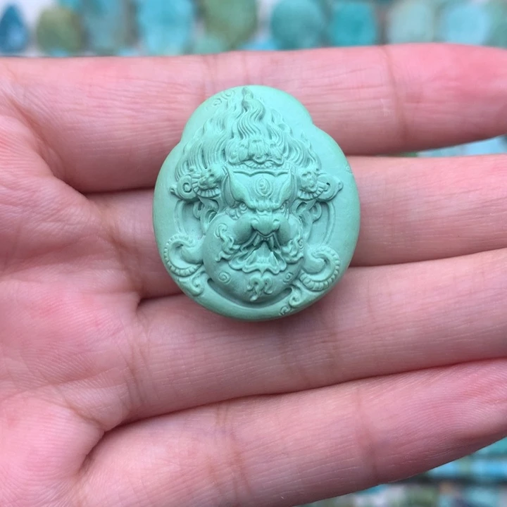 未镶嵌绿松石原矿绿松石系列
