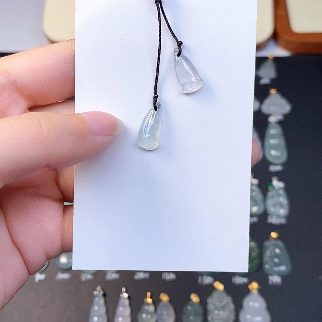 吊坠(不含链)未镶嵌翡翠全场缅甸A货翡翠 手机挂件