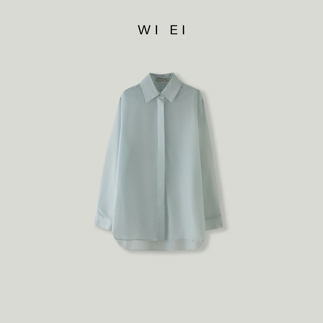 《WI EI》22307*香氛* 基础款 极简 纯色 衬衫