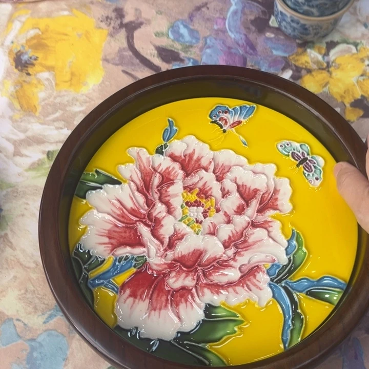 加大款瓷板画艺术与