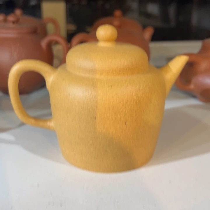 紫砂茶壶黄金剑流嘴宫灯200cc