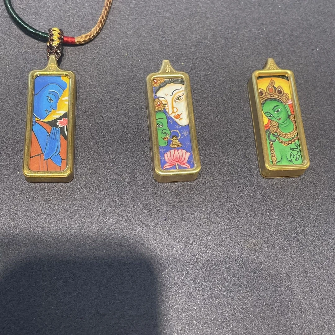 【佳哥严选】 J84988-唐卡吊坠小长条-37*13mm左右