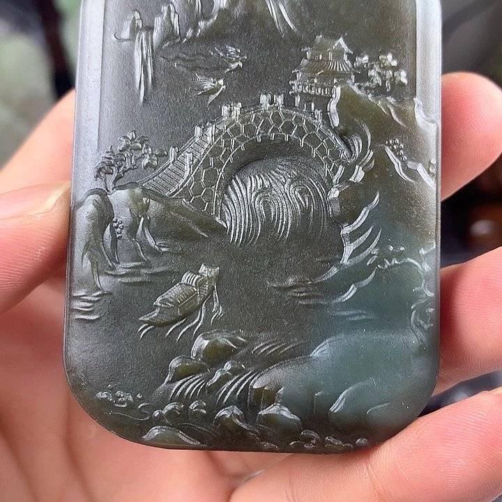 未镶嵌和田玉挂件