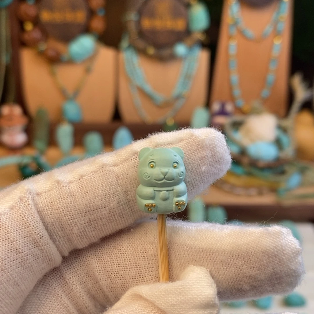 绿松石未镶嵌配饰