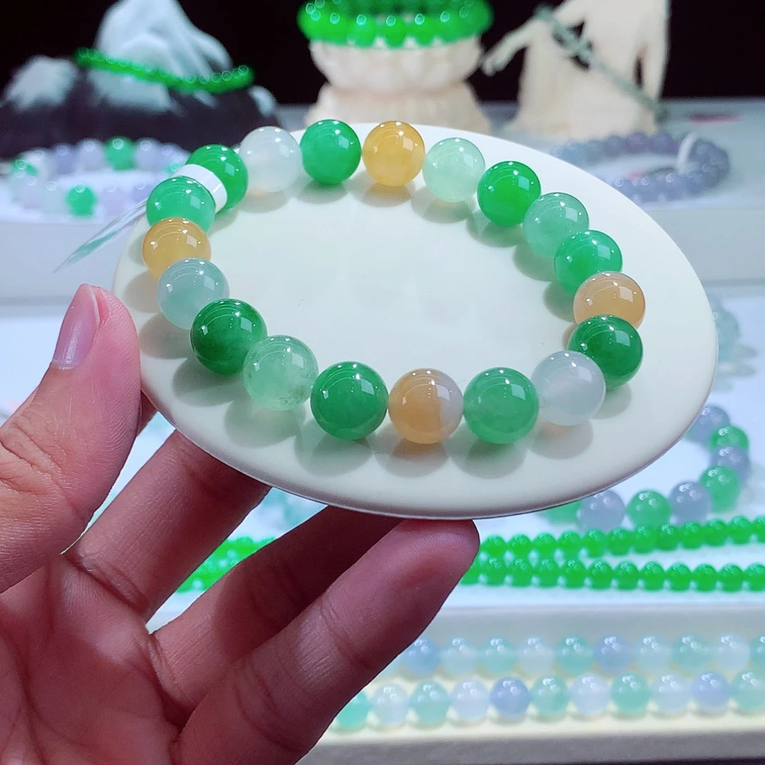 未镶嵌手链翡翠卡10
