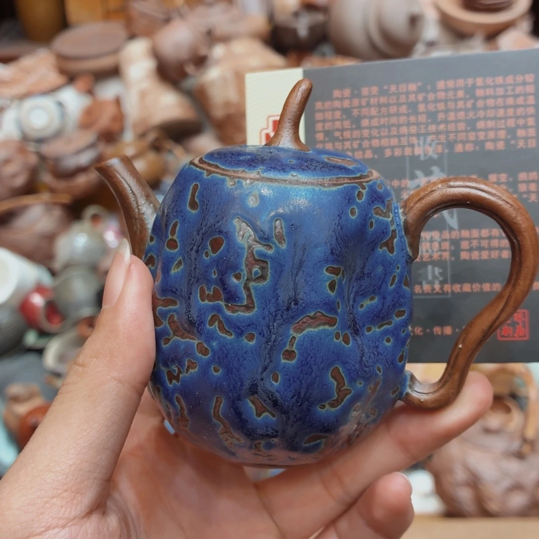 柴烧老岩泥高温茶器皿