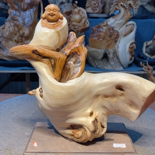 柏木（崖柏）根雕摆件