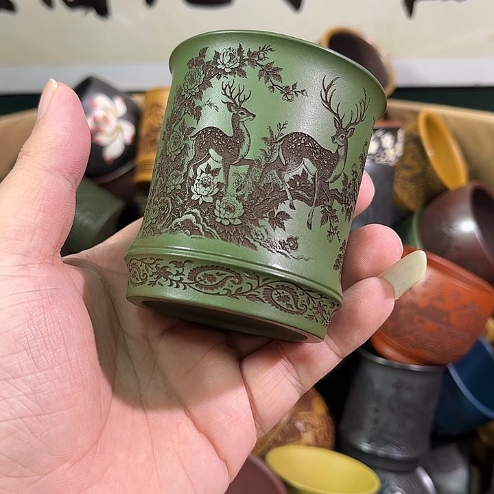 茶杯紫砂全手工紫砂主人杯