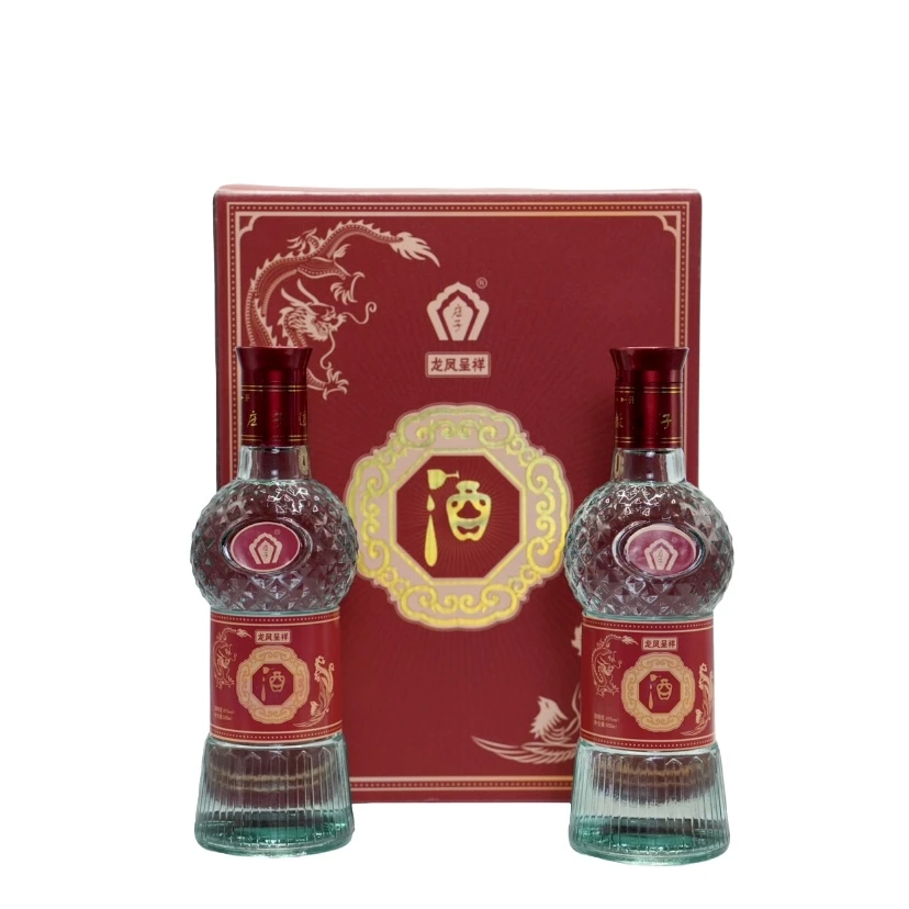 庄子庄子龙凤呈祥  浓芝兼香型白酒 礼盒41度500ml*2*3瓶装